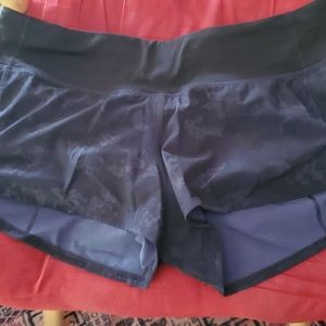Lululemon speed shorts